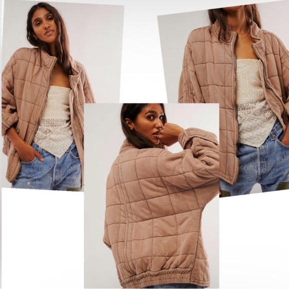 NWT Free People | Dolman Quilted Jacket | Medium - Picture 5 of 16